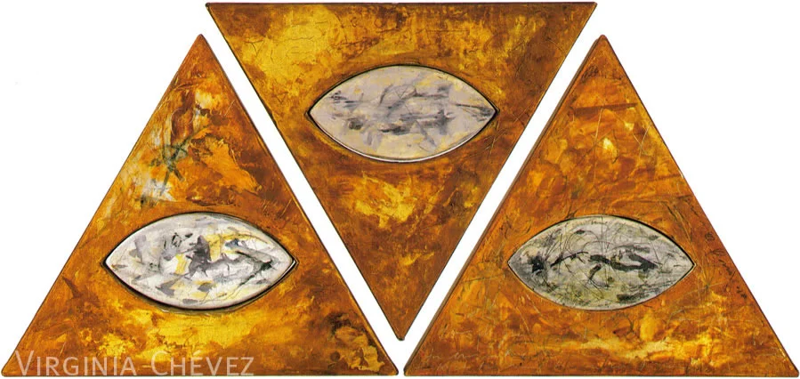 Tres triángulos