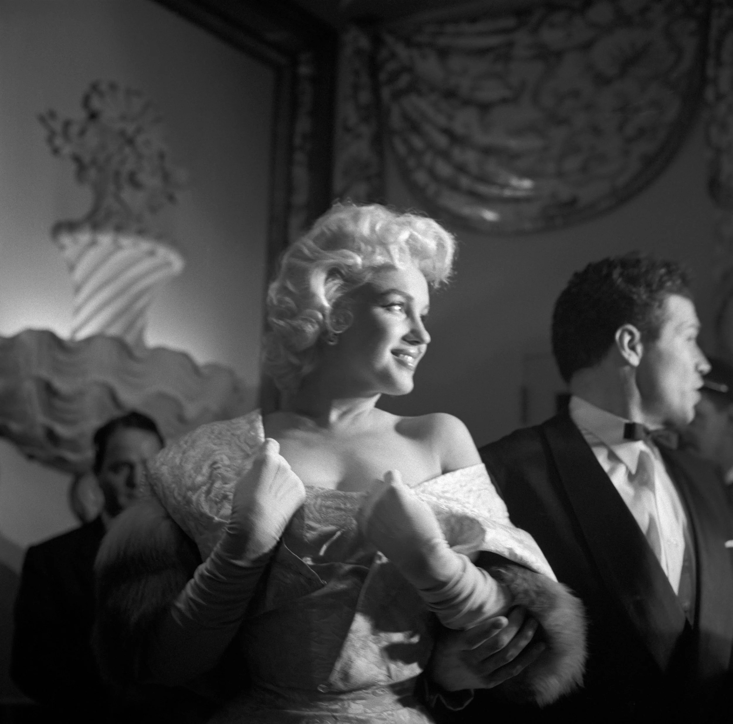 USA. New York. New York City. US Actress Marilyn MONROE at the premiere of 'East of Eden'. 1950.