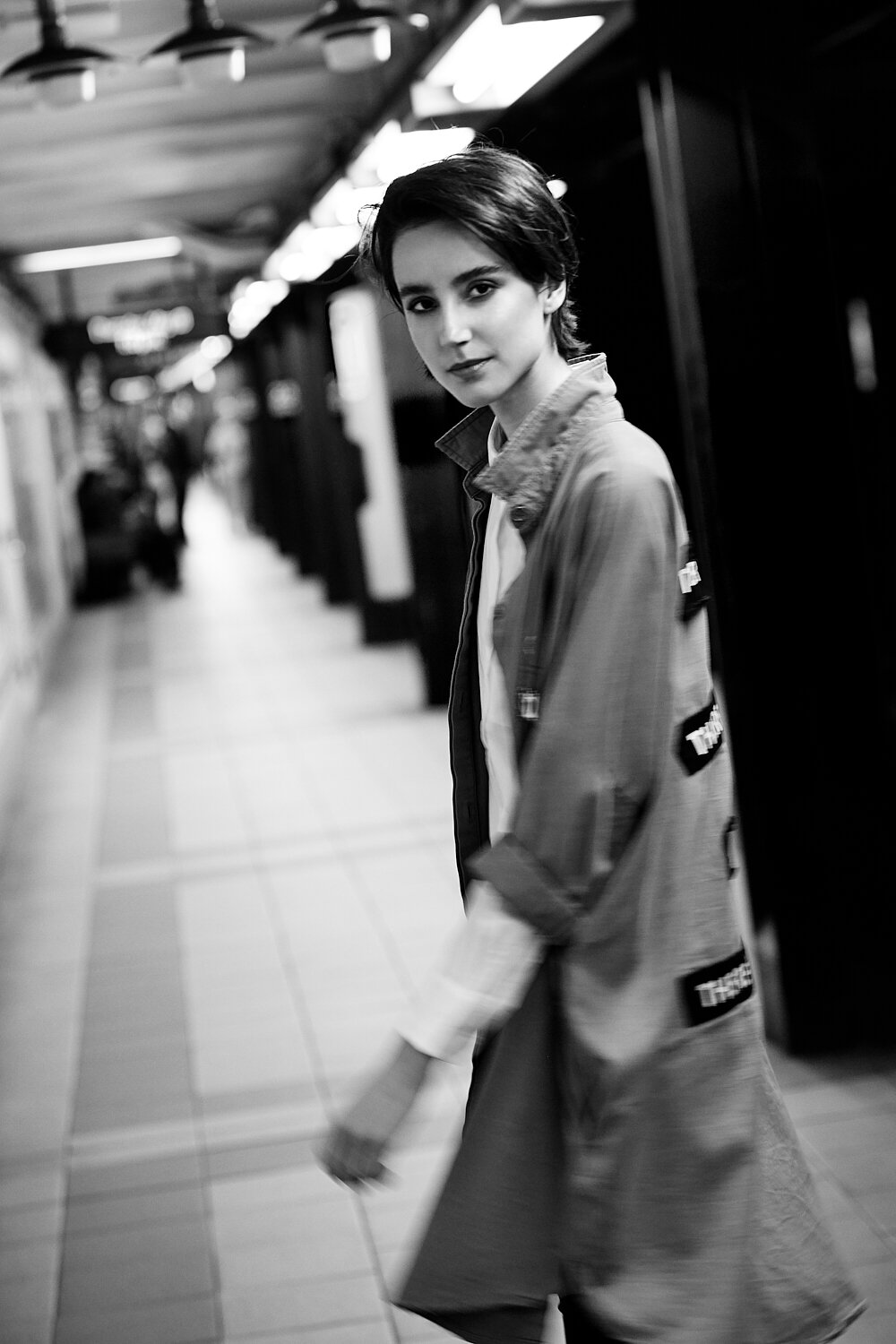  High Fashion Commercial Photography in the subway, New york 