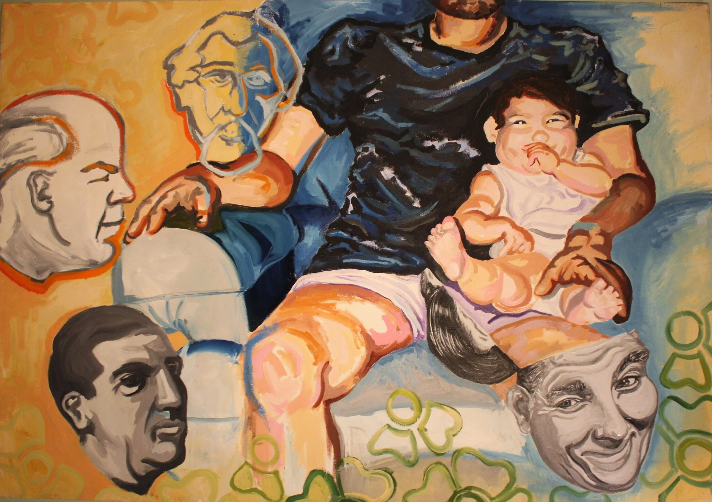 Self Portrait with Sugar Daddies