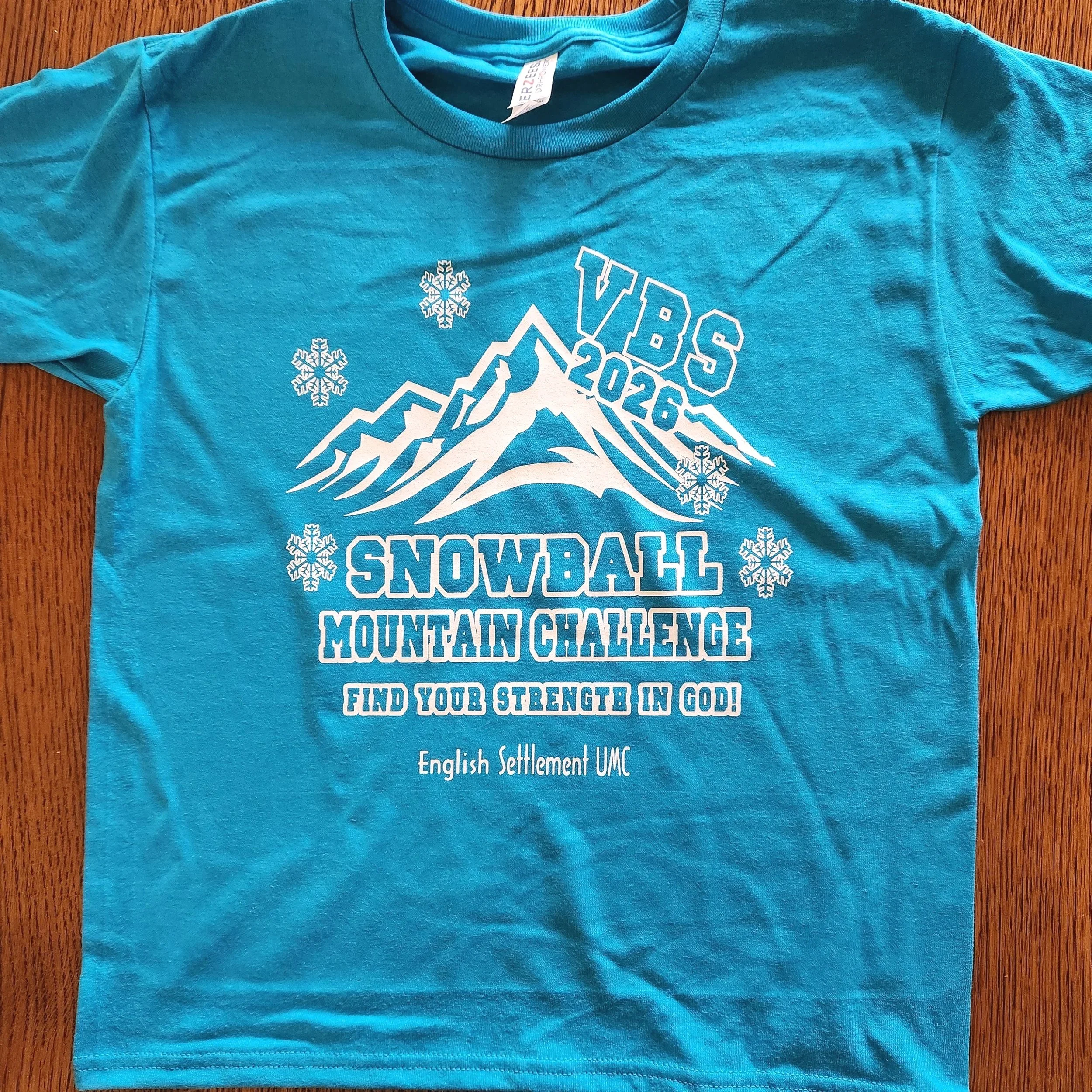 VBS 2026 - Snowball Mountain Challenge is the theme this year. 