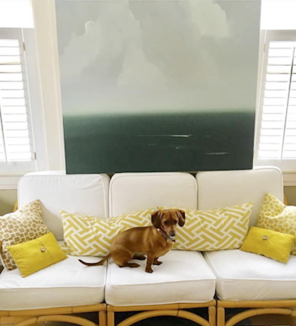 Best install shot ever. Ocean # 4 with Lola