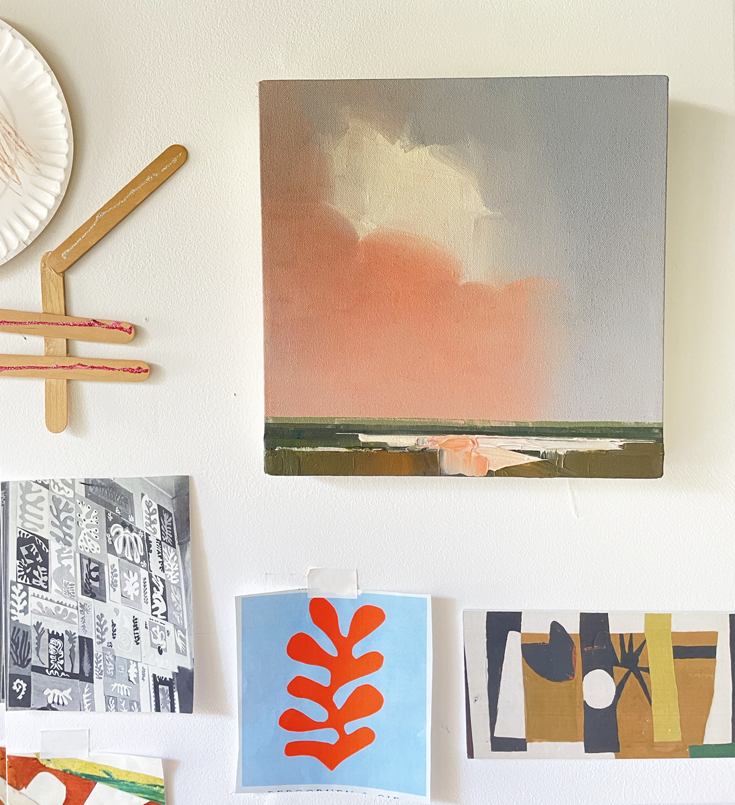 Nice to be included on the wall with Mr. Matisse & Mr. Motherwell :) .