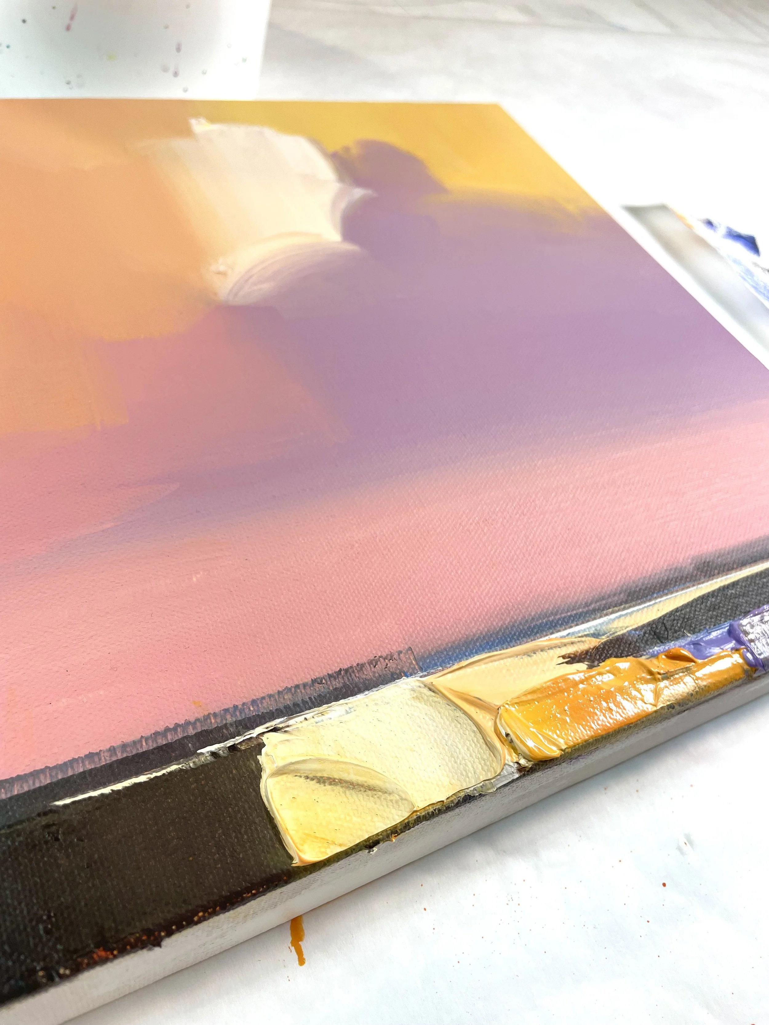  A small study from this week.  