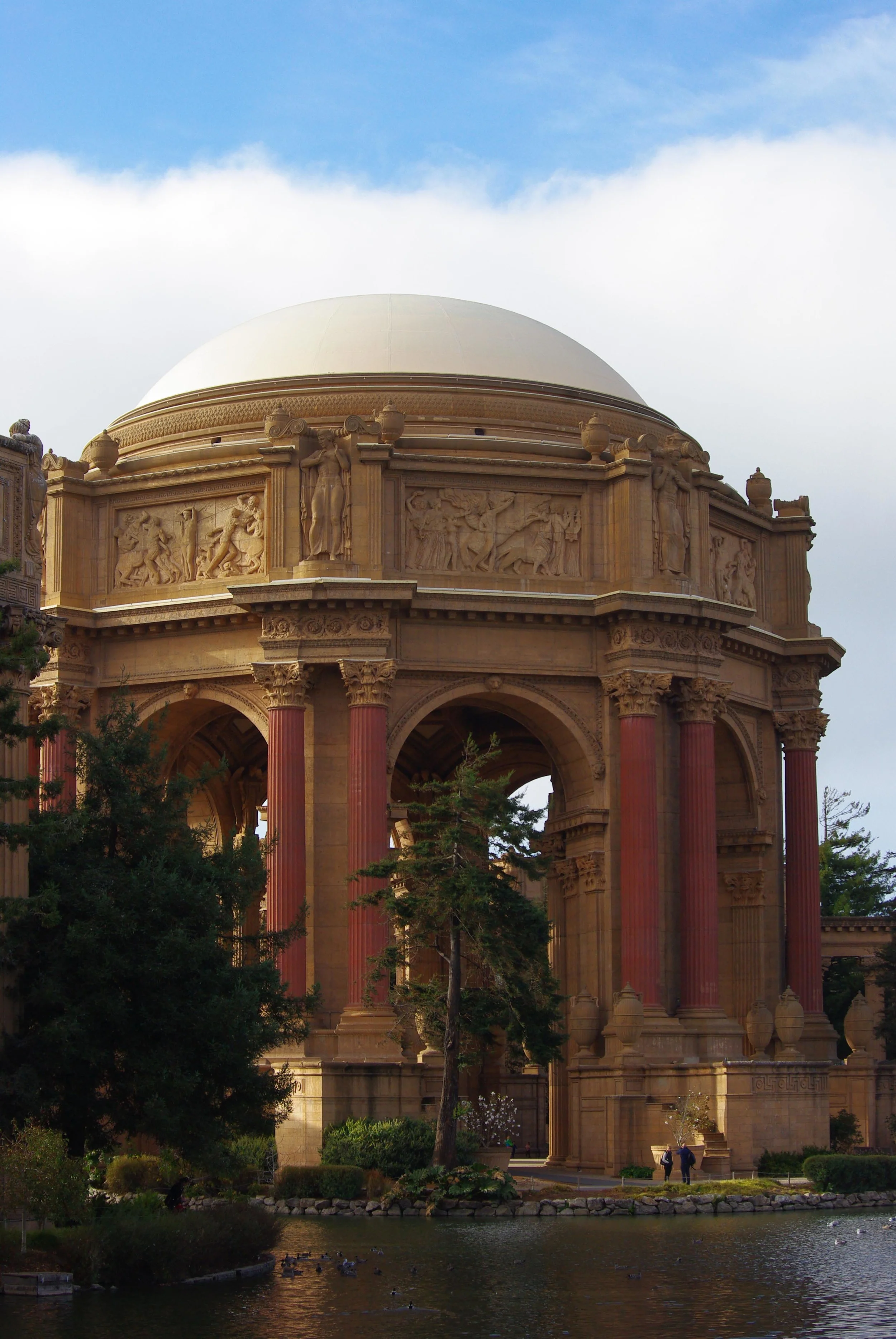 9. Stroll through the Palace of Fine Arts
