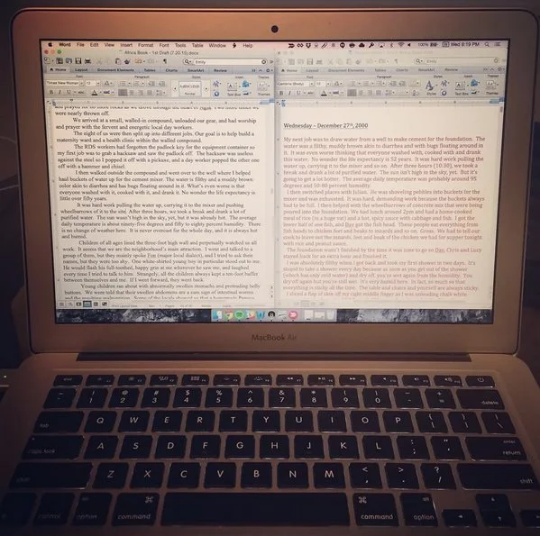 So...I'm writing a book