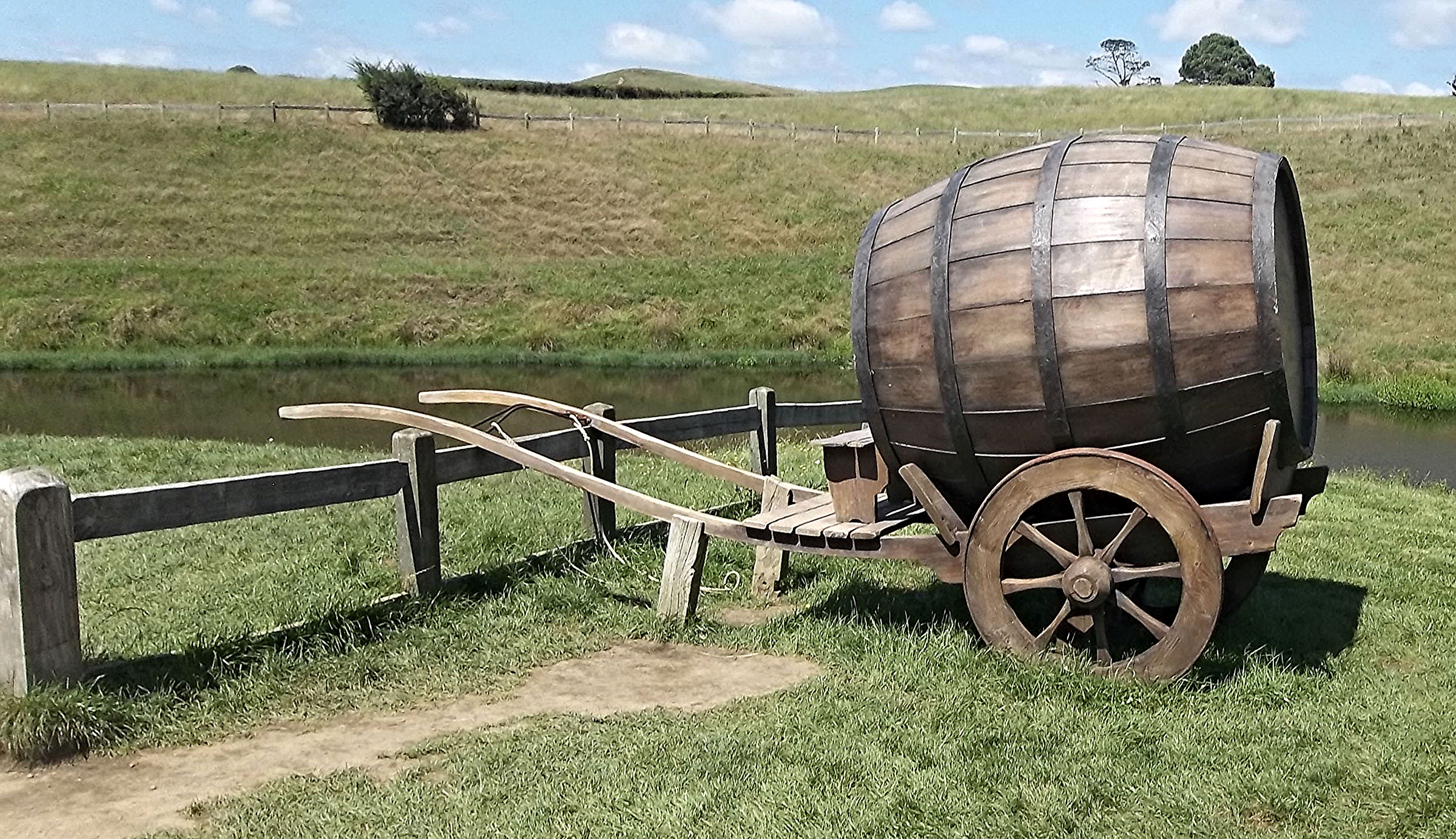 No, we didn't make this! You may have seen it in the Hobbit, Matamata, NZ: Bryan Miller
