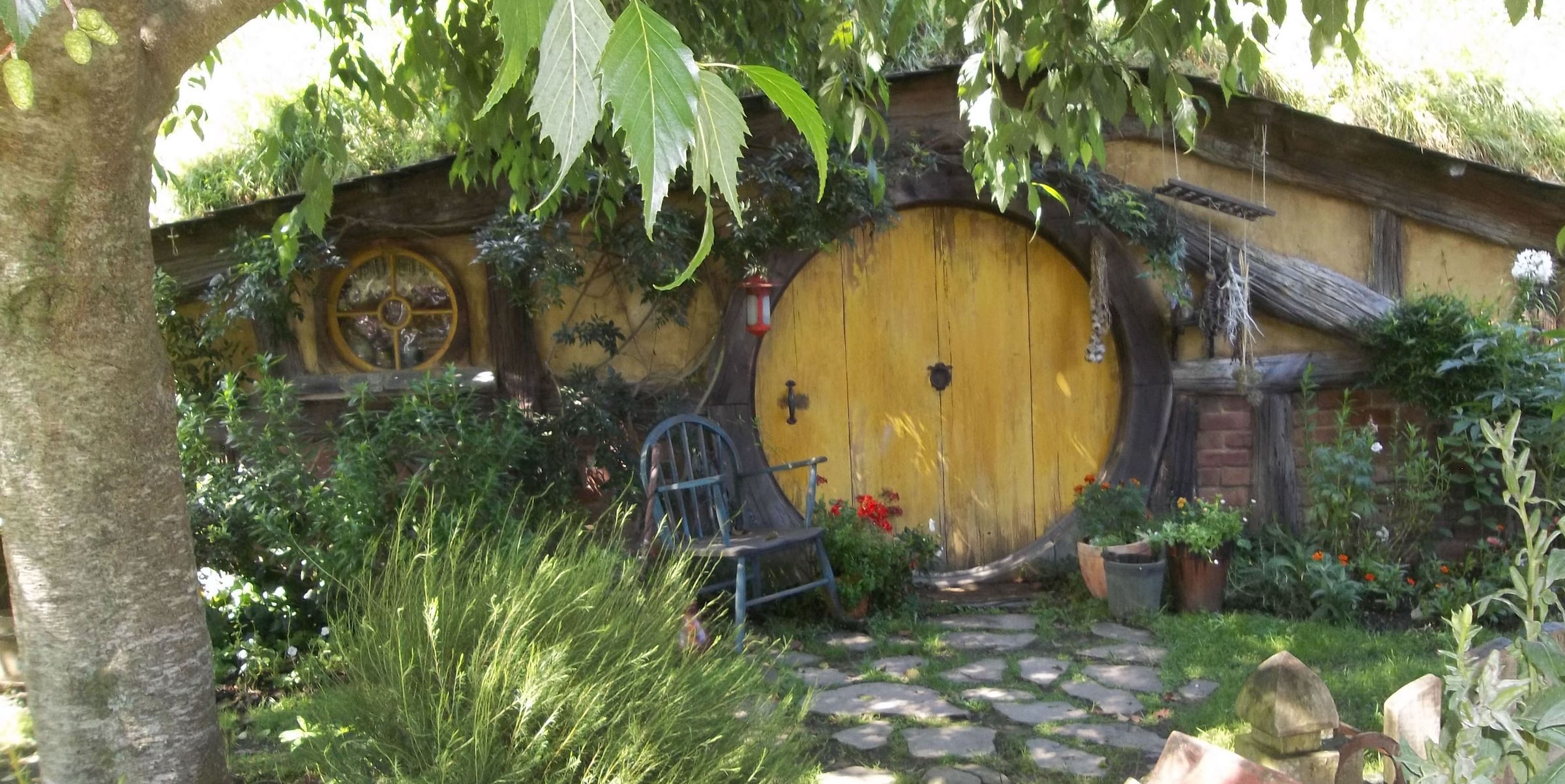 Pic by . . . me. Hobbiton near Matamata, New Zealand