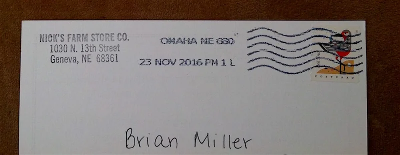 Postmark . . .