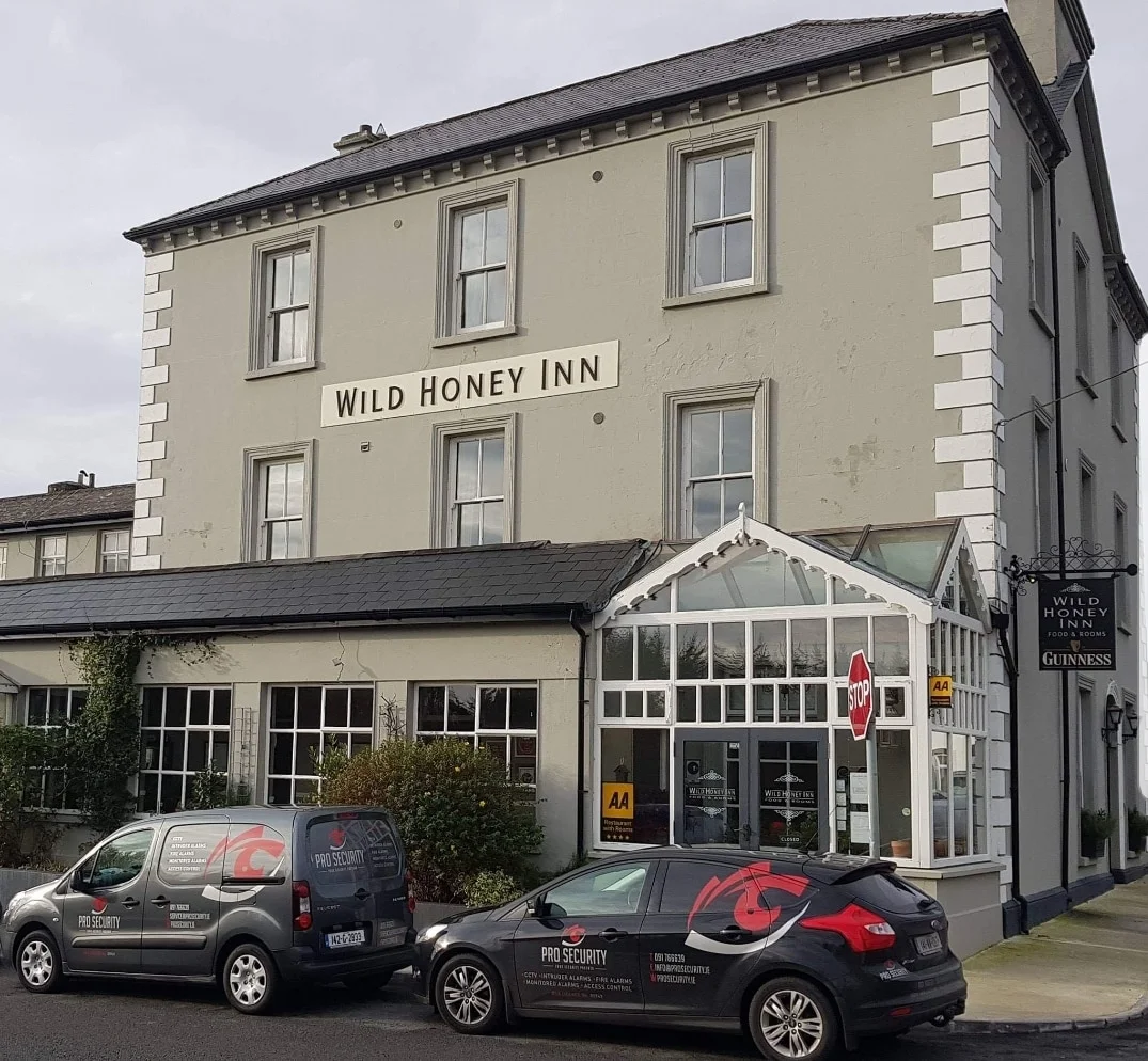 Wild Honey Inn Lisdoonvarna — Pro Security Security Companies, CCTV