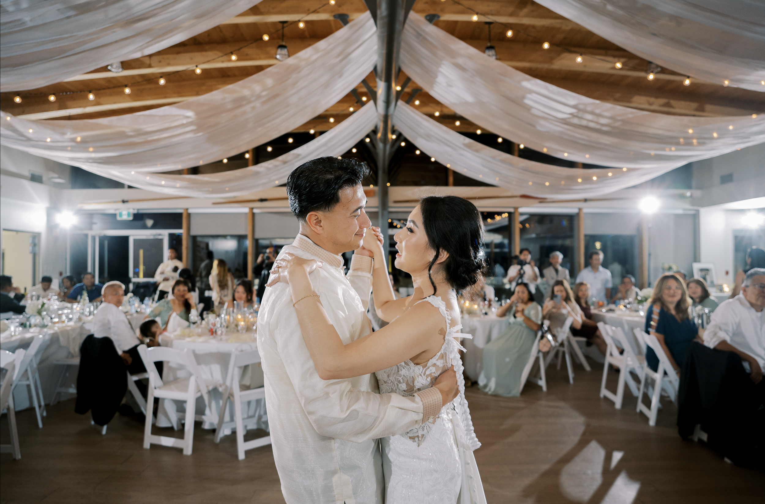 Our Lady of Mercy Parish Wedding and UBC Boathouse Reception