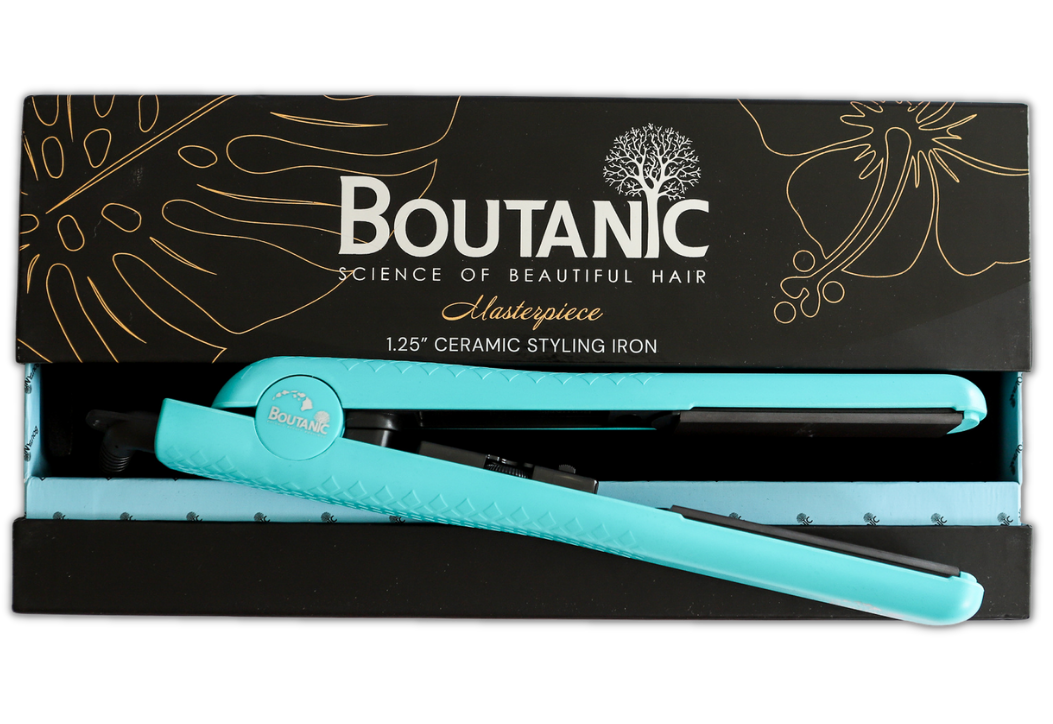 美品！ボタニックBoutanic ヘアアイロン オールセラミックプレート