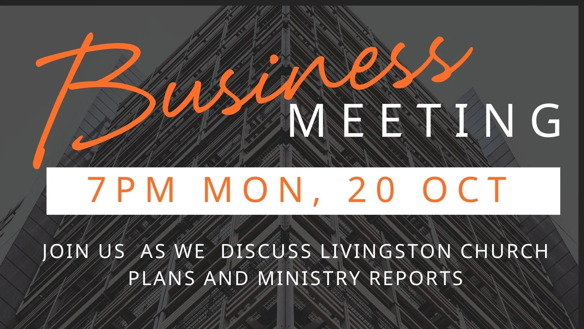 Join us tonight for our annual General Business meeting.  Have a day in your church and plans for the future. 
#christian #livocommunity #whatsoninperth #livo_sda_youth #livosdayouth #whatsonincanningvale #perthisok #whatson #bible #worship #livings