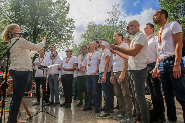 Opening bij Pride Walk juli 2017 / Opening at Pride Walk July 2017