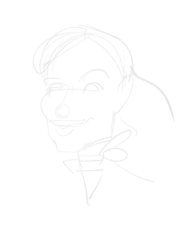 Digitale Schnellzeichnung auf #ipad #procreate 
#kontrastfarben