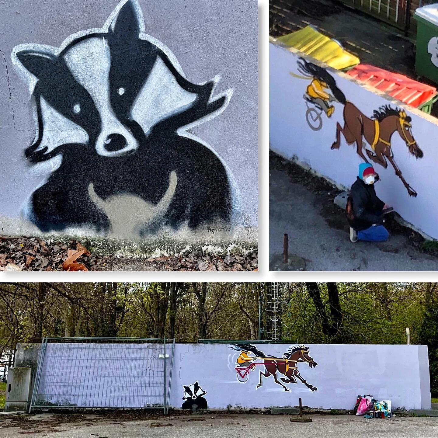 #streetart #trainingday #mysteriousb #lol #krieau #eurocature