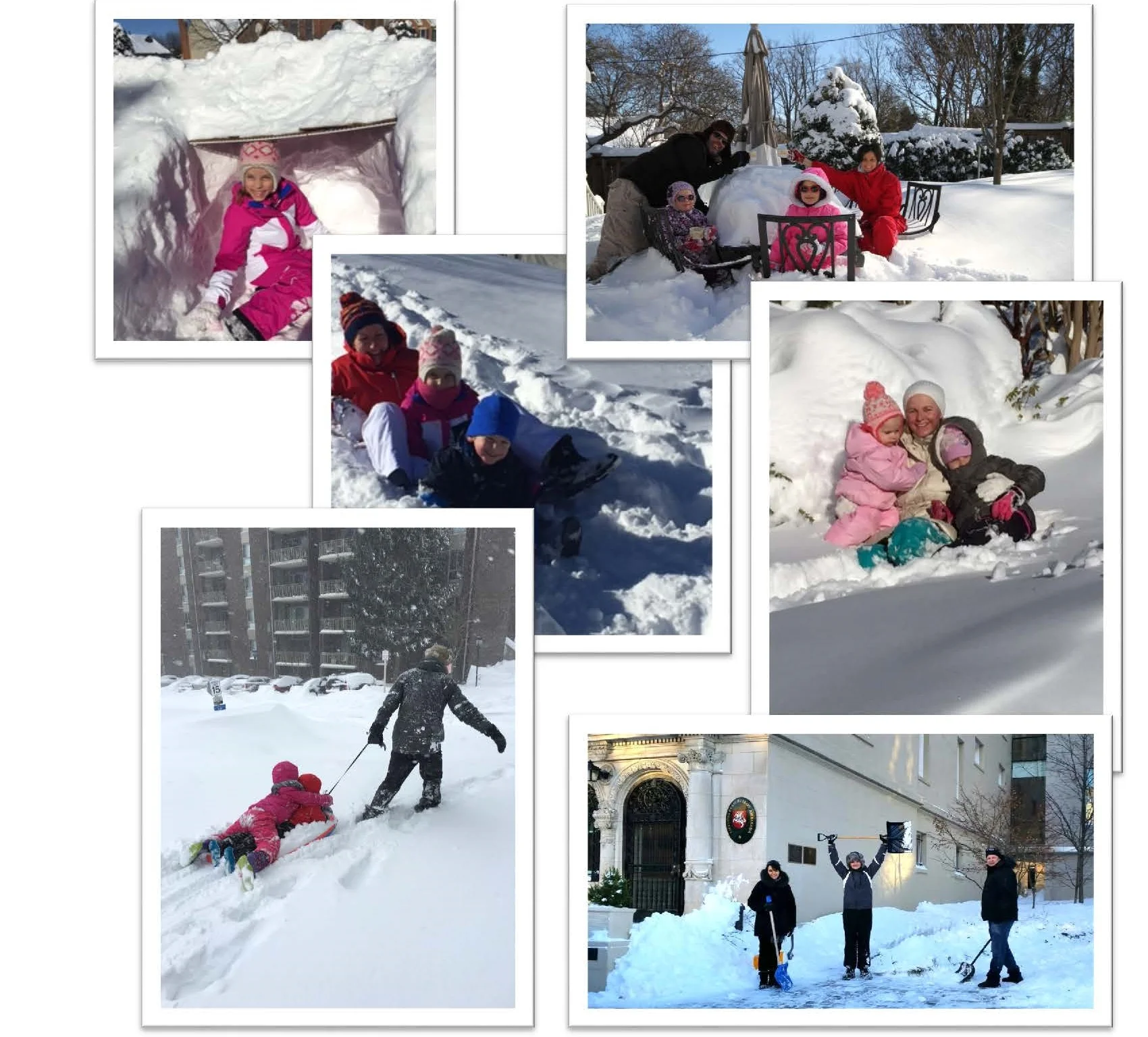 Mokyklos bendruomenė dalyvavo konkurse “Gražiausia šeimos nuotrauka žiemą”