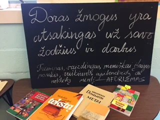 “Būti žmogumi-reiškia būti atsakingu”- A de Sent Egziuperi