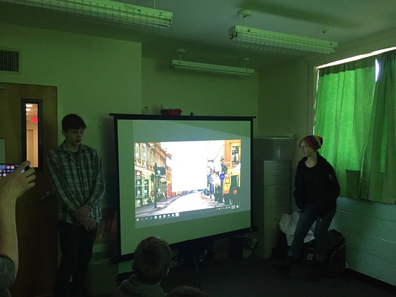 Presentation of the project "Cultural eras in history and literature"