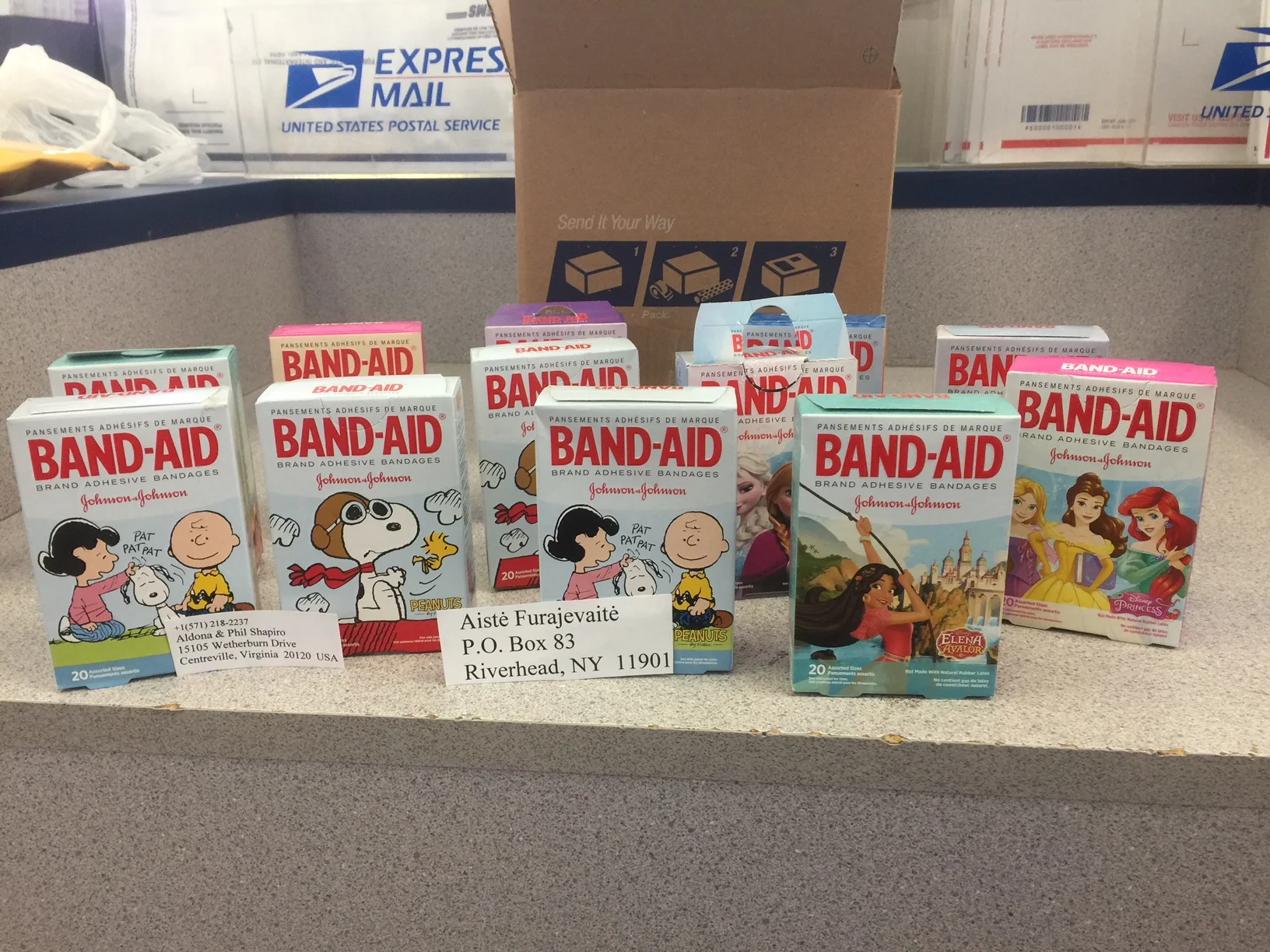 Colorful Band-Aids