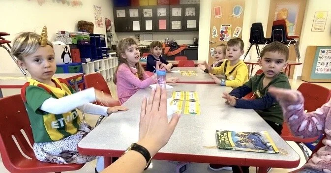 Back to school after a snowy weekend