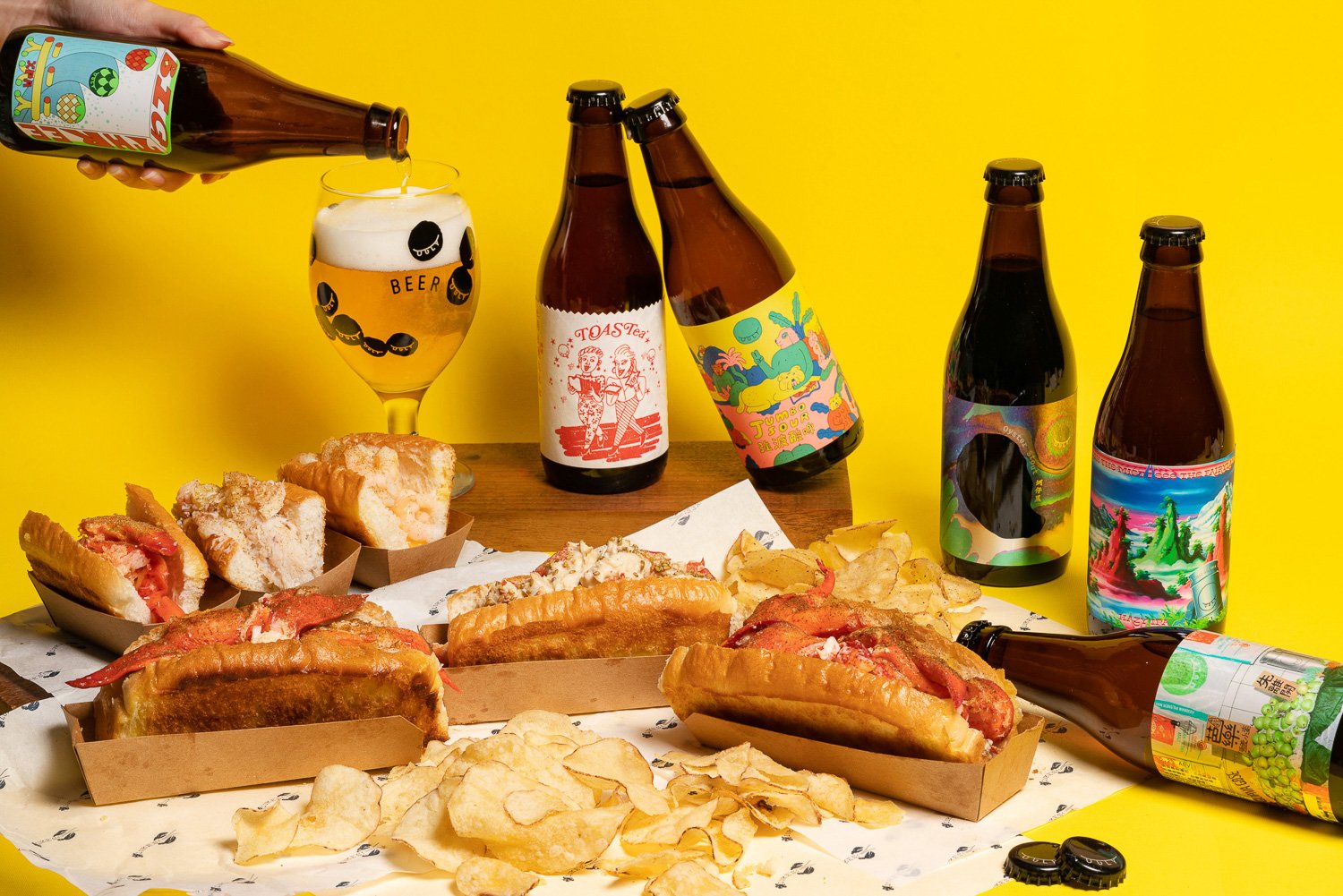  Luke’s Lobster X Ugly Beers 