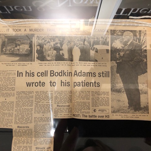 Old Press Cuttings on the Bodkin Adam’s Case