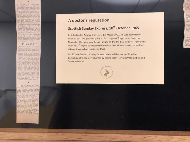 Old Press Cuttings on the Bodkin Adam’s Case