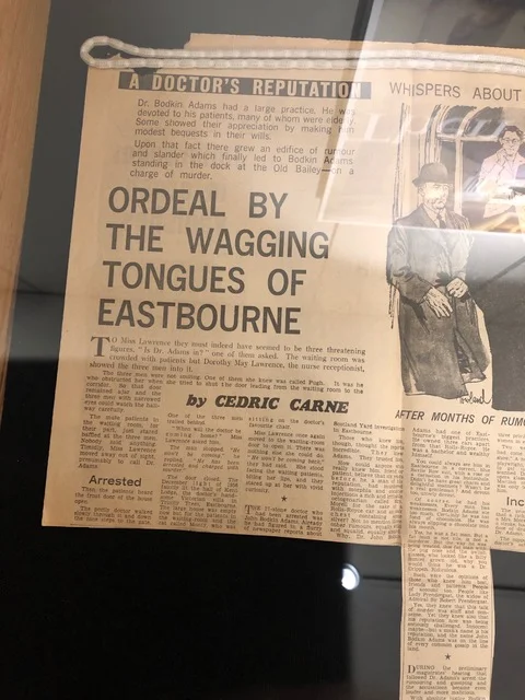 Old Press Cuttings on the Bodkin Adam’s Case