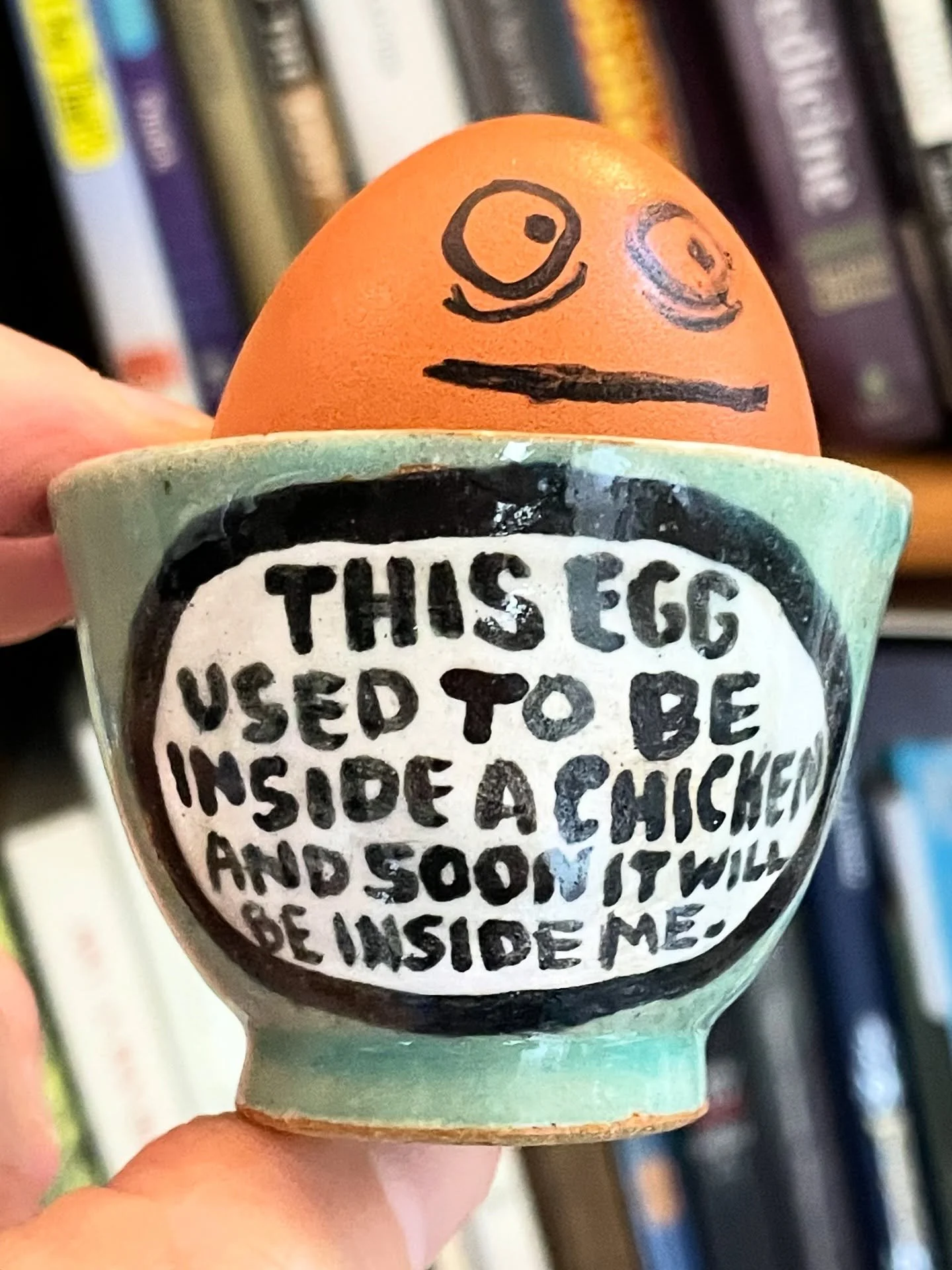 Get all the recent dishes and lamps off my website on 10/15 at 9pm eastern. Egg not included.