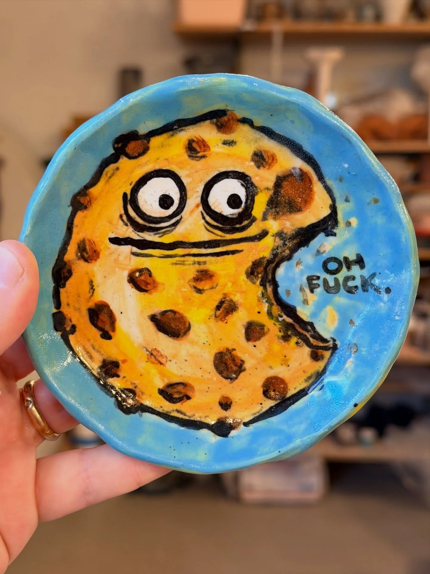 Sometimes I crumble the way the cookie crumbles.