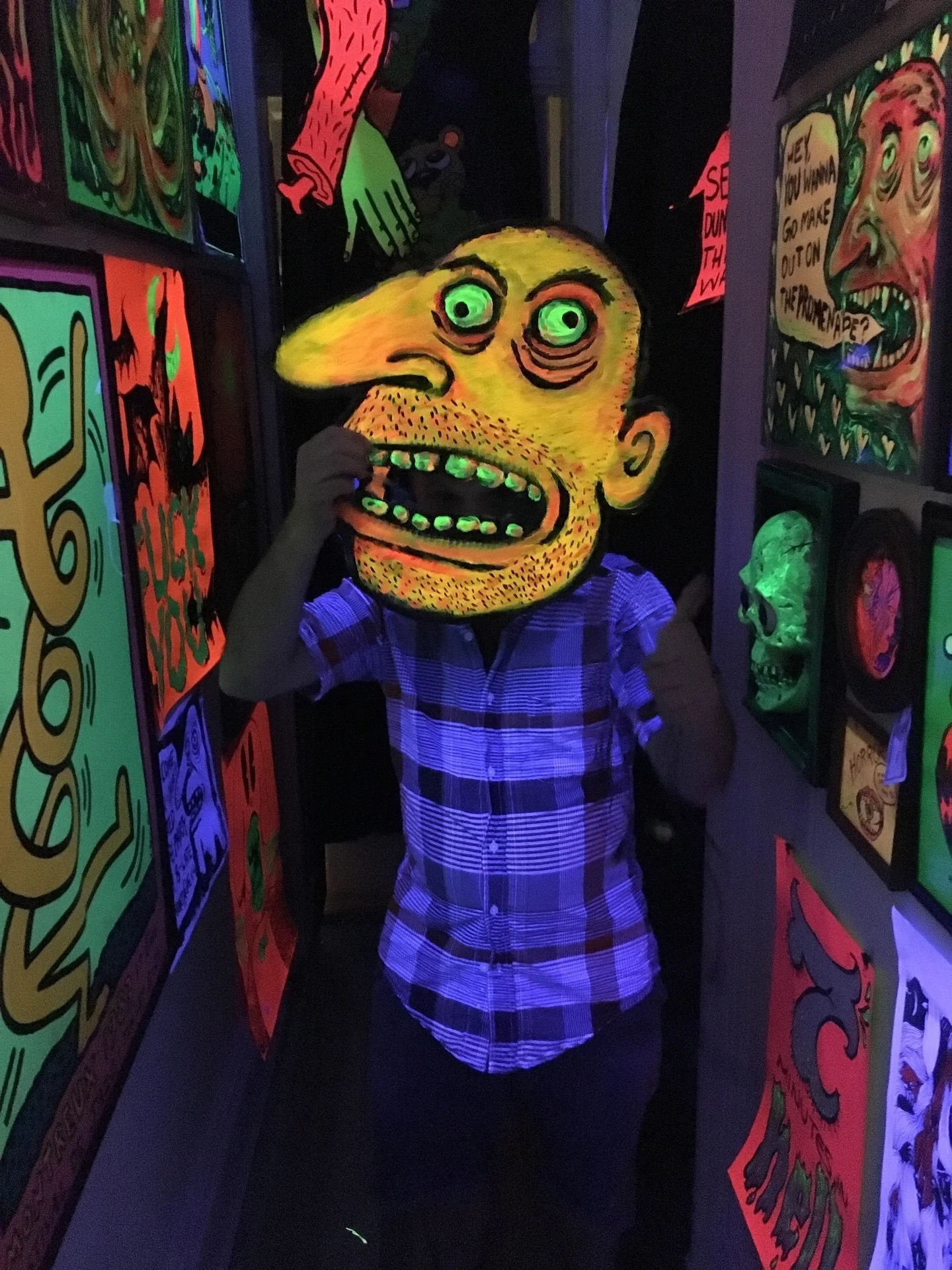 Some ghosts of Halloweens past.