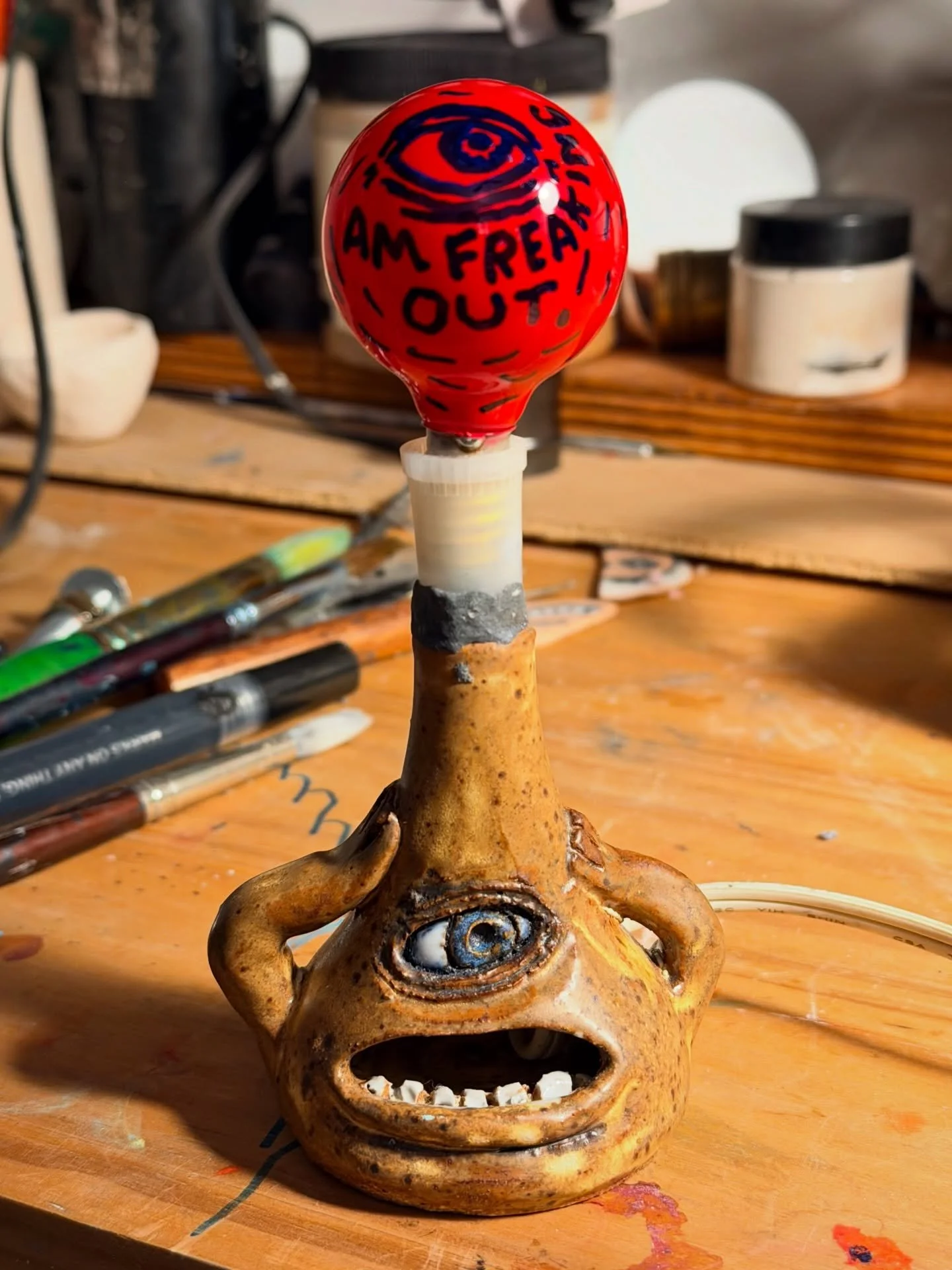 Lots of lamps on Tuesday night on my website (11/25 at 9 nyc time). The first one will be cheap. The others will be less so. But they do stop the darkness, so maybe they are worth it?