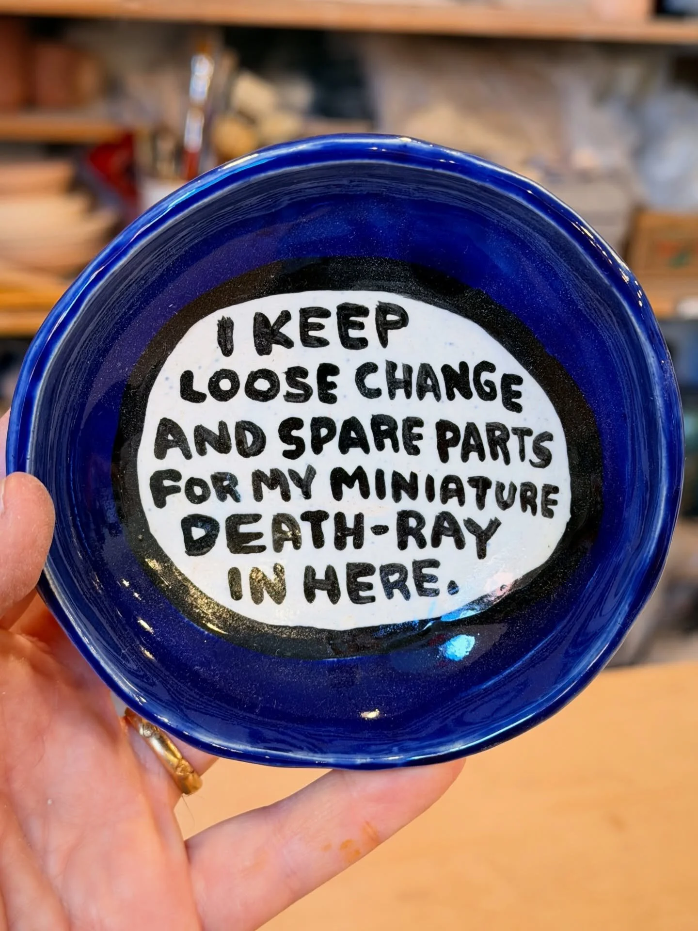 Both things are useful when I go to the laundromat.