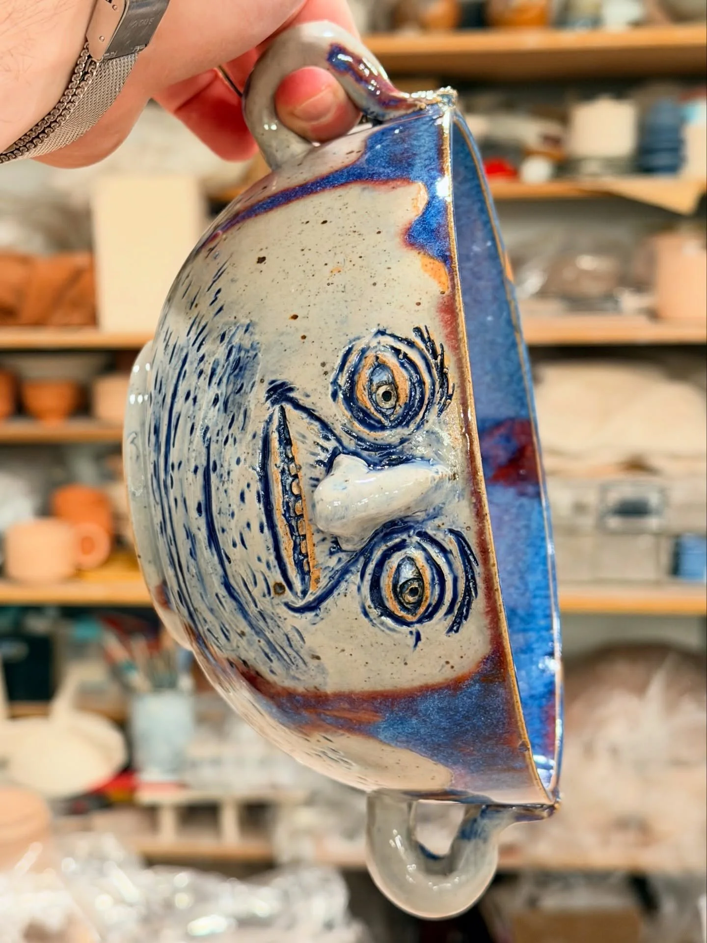 Things with old man faces for your collection of things with old man faces &mdash; Monday (Feb. 9) on my website at 9 at night NYC time.