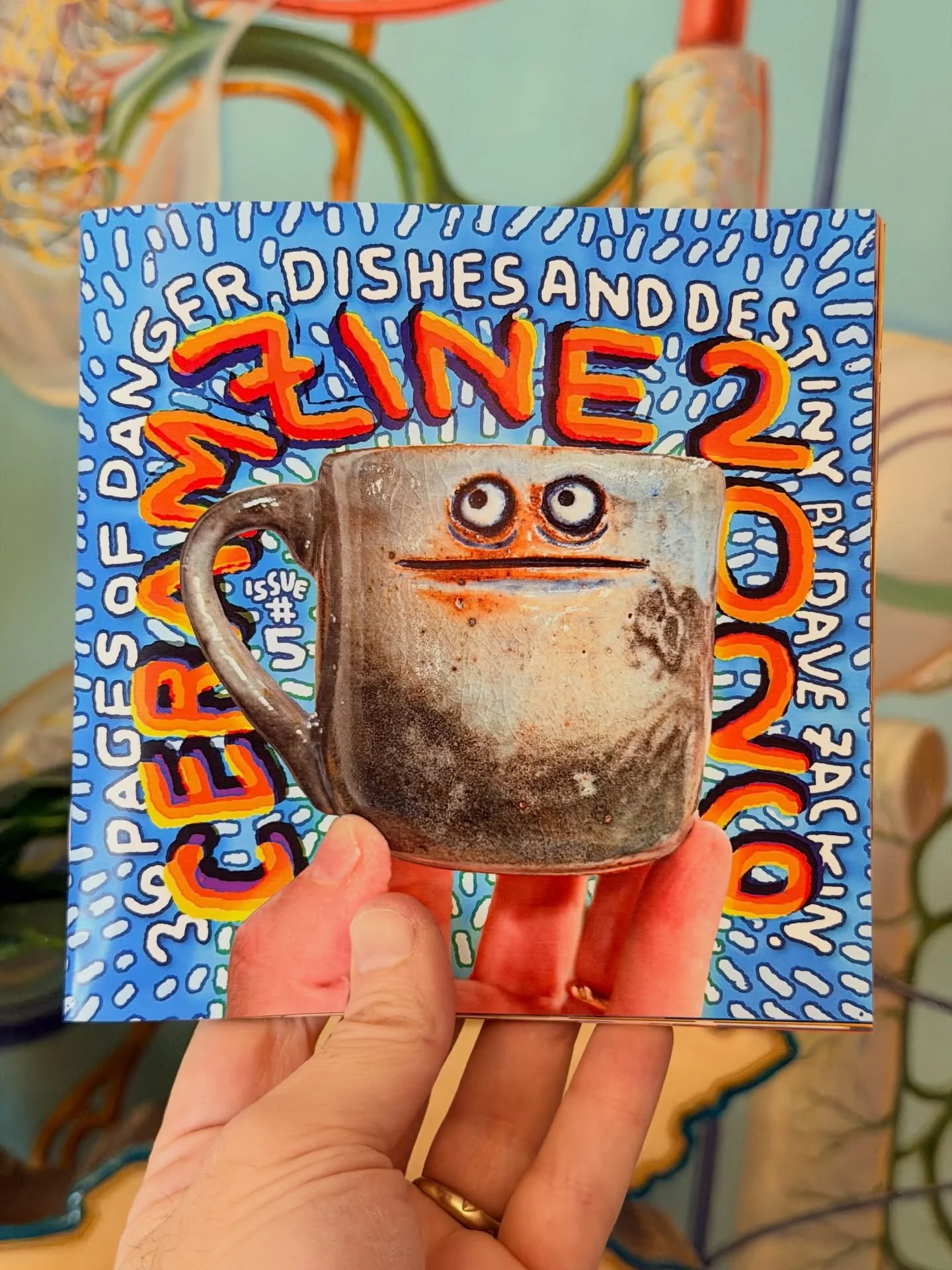 New Ceramzine for six bucks and lots of new dishes tonite (Monday) at 9 (pm, eastern) on my website!