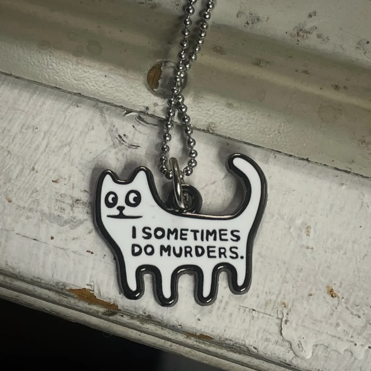 Necklaces and pins! Get them off my website! I&rsquo;m too sleepy to go to studio and see what came out of the kiln tonight, but I&rsquo;m working on a new enamel necklace design on the computer. If it works it will be cool.