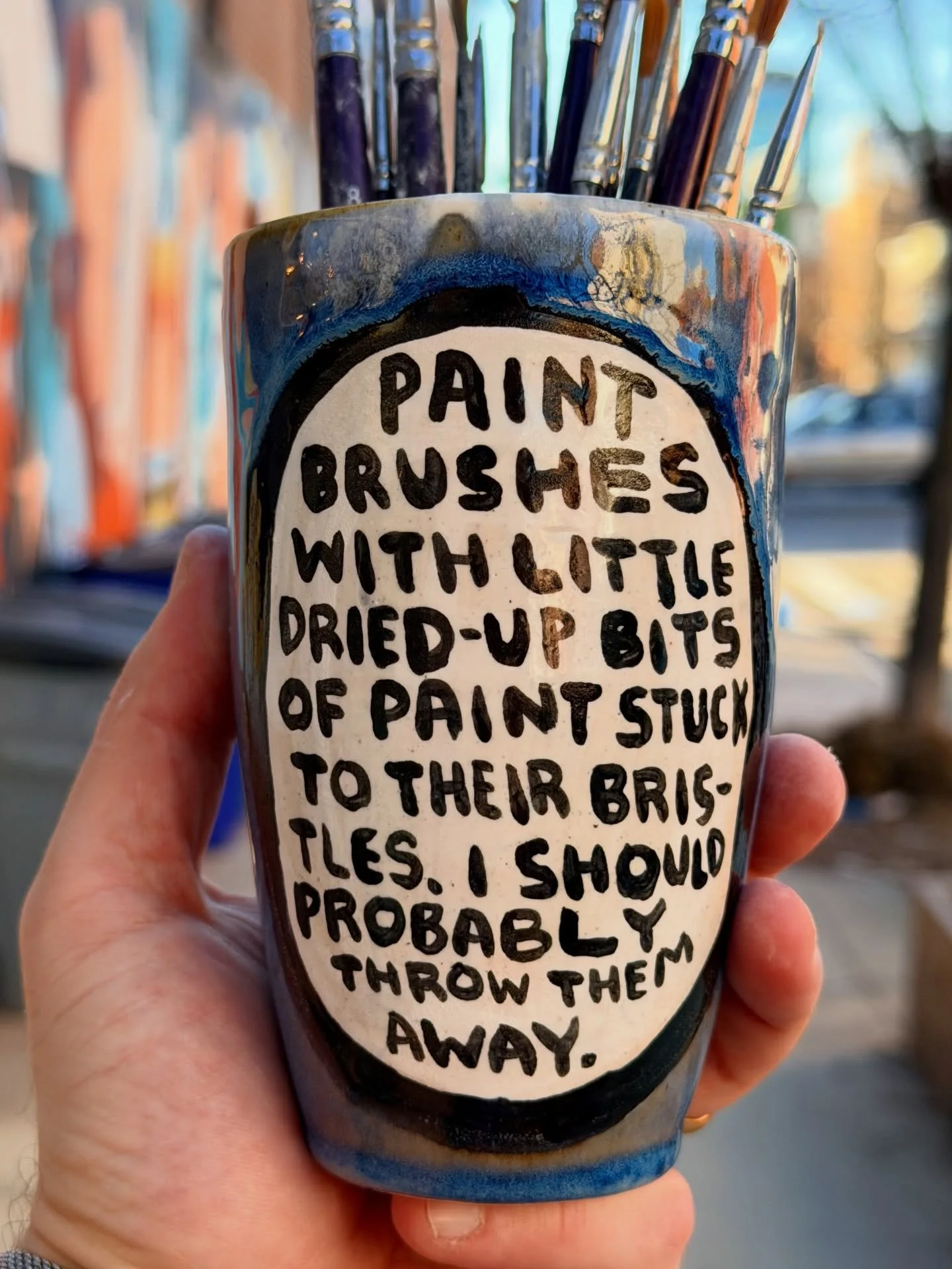 They died for my sins.