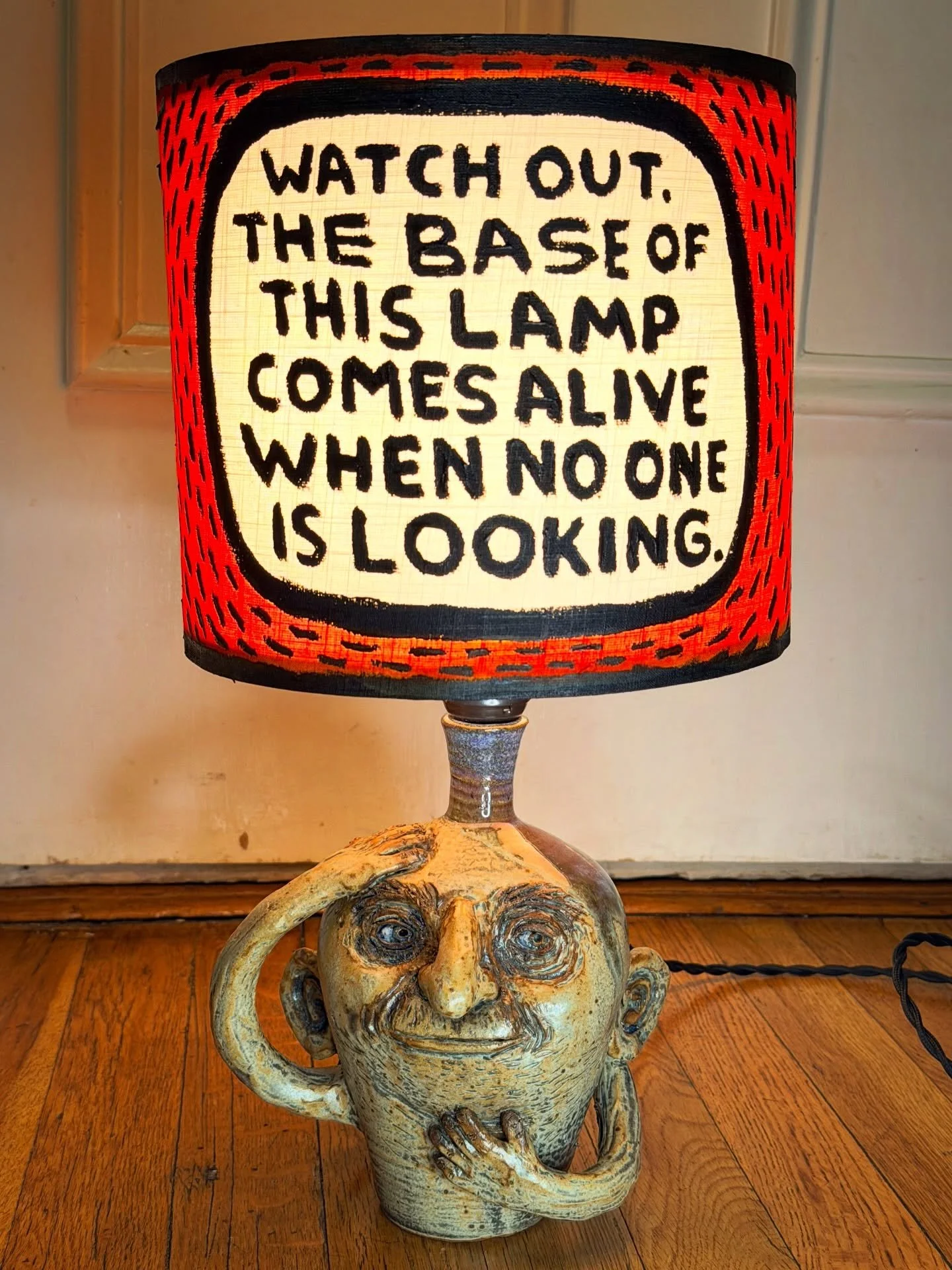 New lamps and dishes come alive on Sunday at 9pm nyc time on my website! Collect them all! Also, the lampshades I like never fit the sockets I like, so I&rsquo;ve been getting adapters off the internet, but they never come in the right size so I have