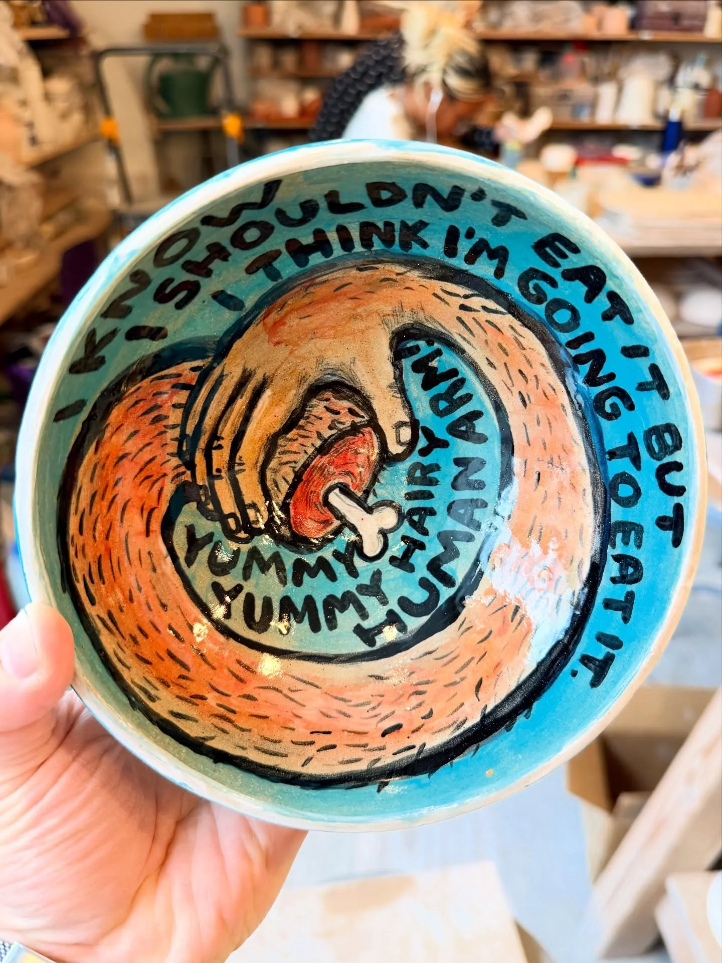 I know I shouldn&rsquo;t eat it but I want to eat it.