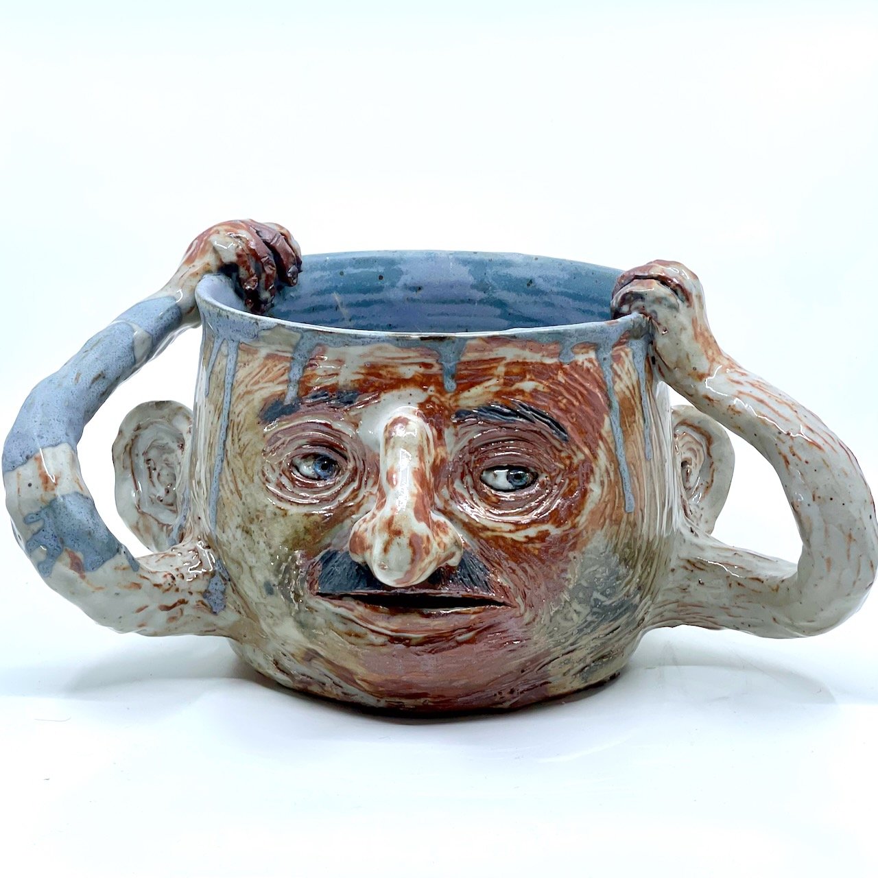 Big vessel with a mustache
7.5 x 15 x 9
2025
$