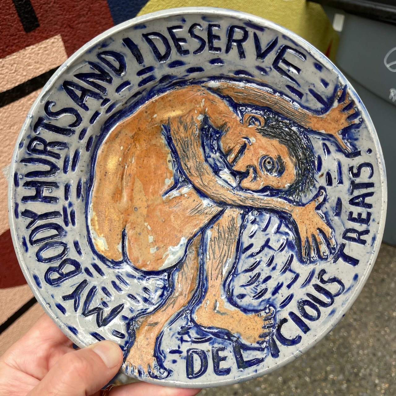 My body hurts and I deserve delicious treats.
2 x 8 x 8
2025
$