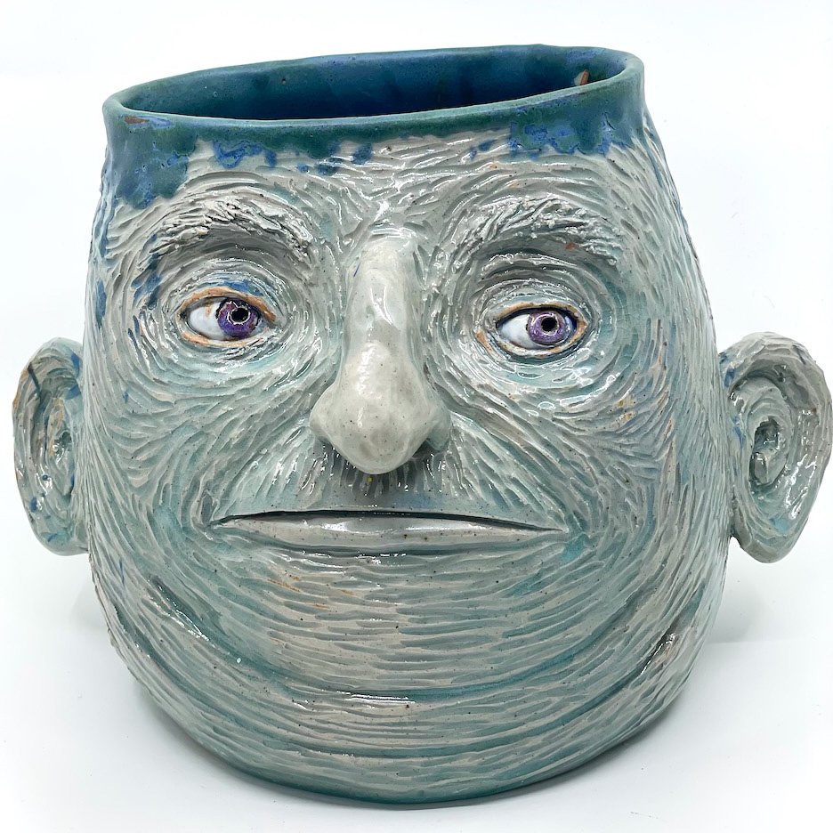 Large vessel with the wrinkles
9 x 11 x 9
2025
$