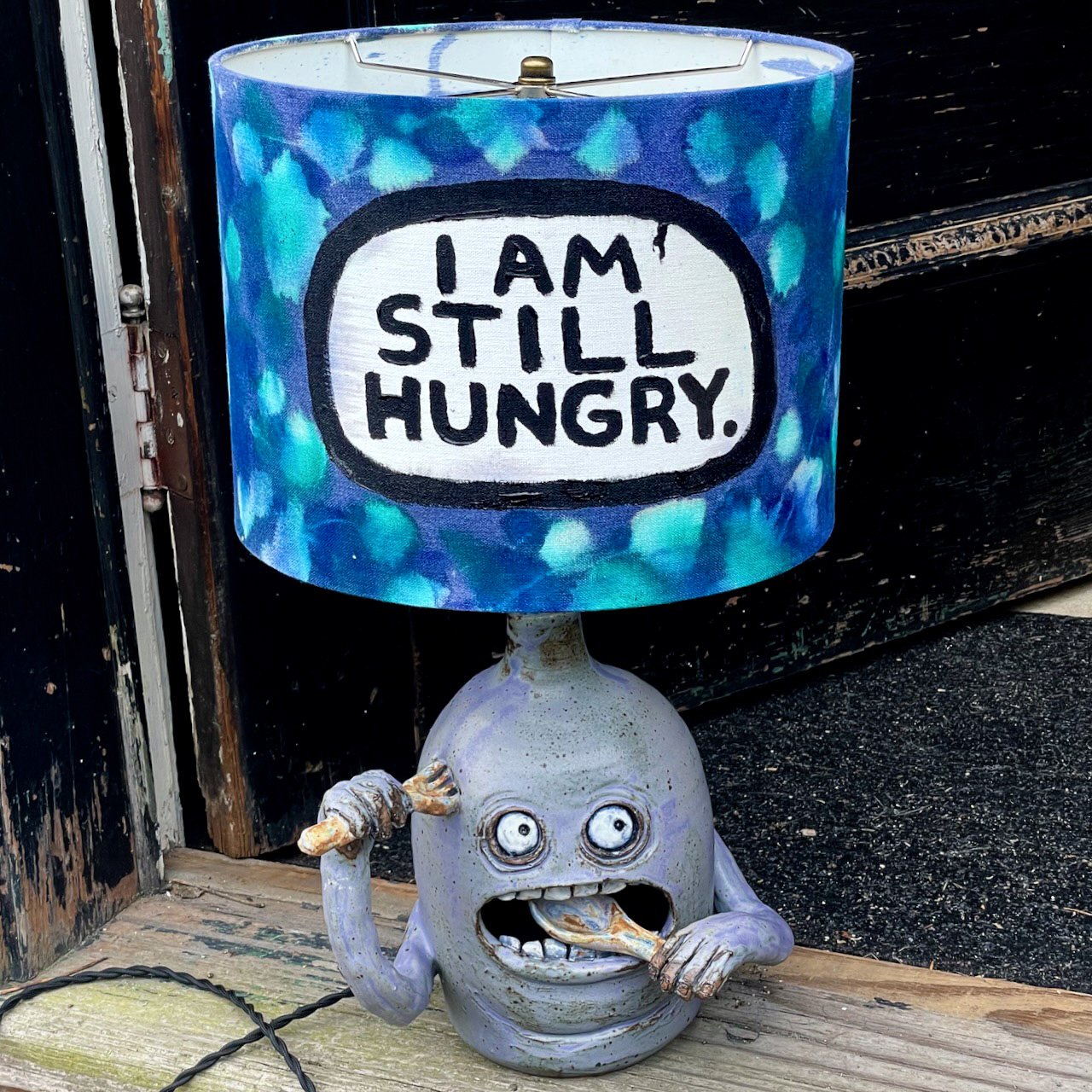 Lamp: I am still hungry
20 x 12 x 12
2025
$