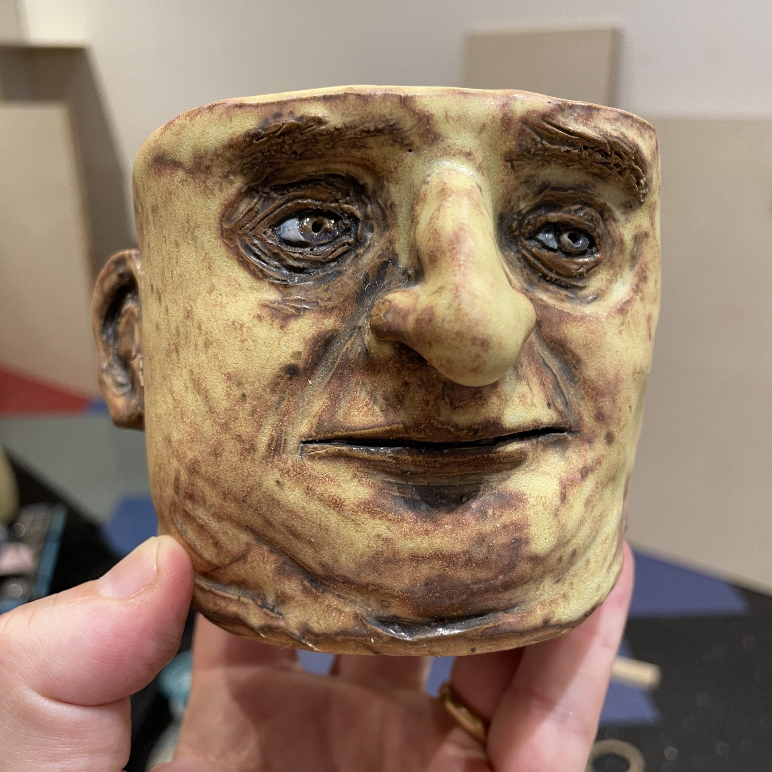 Little yellowish planter
3.5 x 4.5 x 5
2020