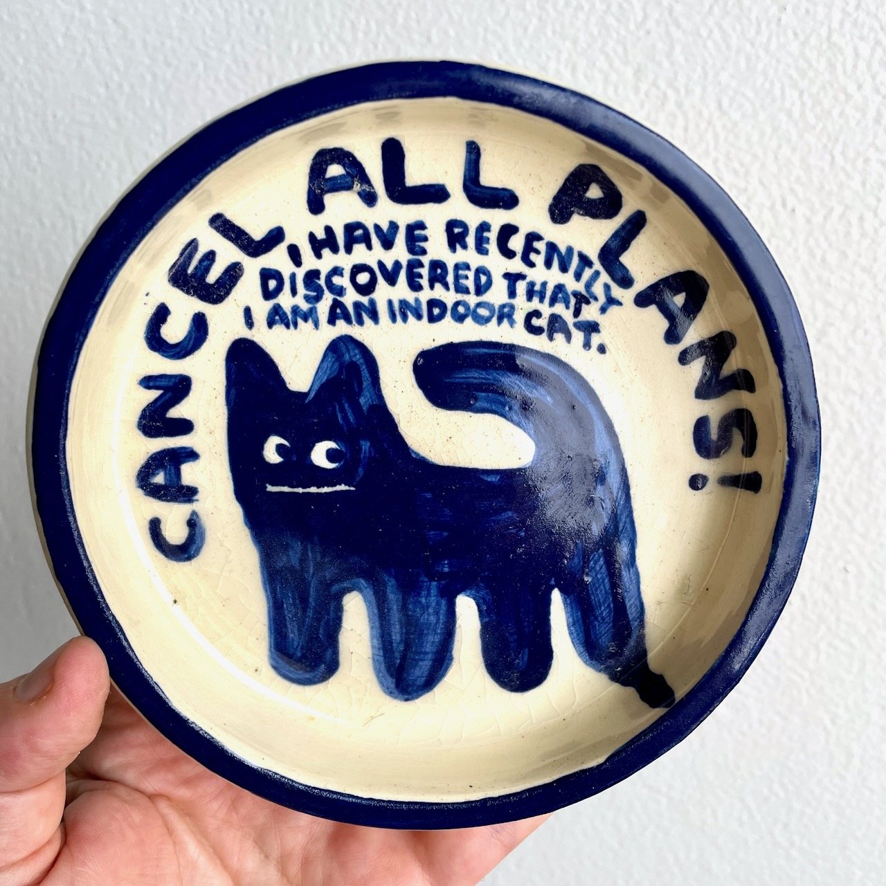 Cancel all plans! I have discovered that I am an indoor cat.
1 x 6 x 6
2025
$