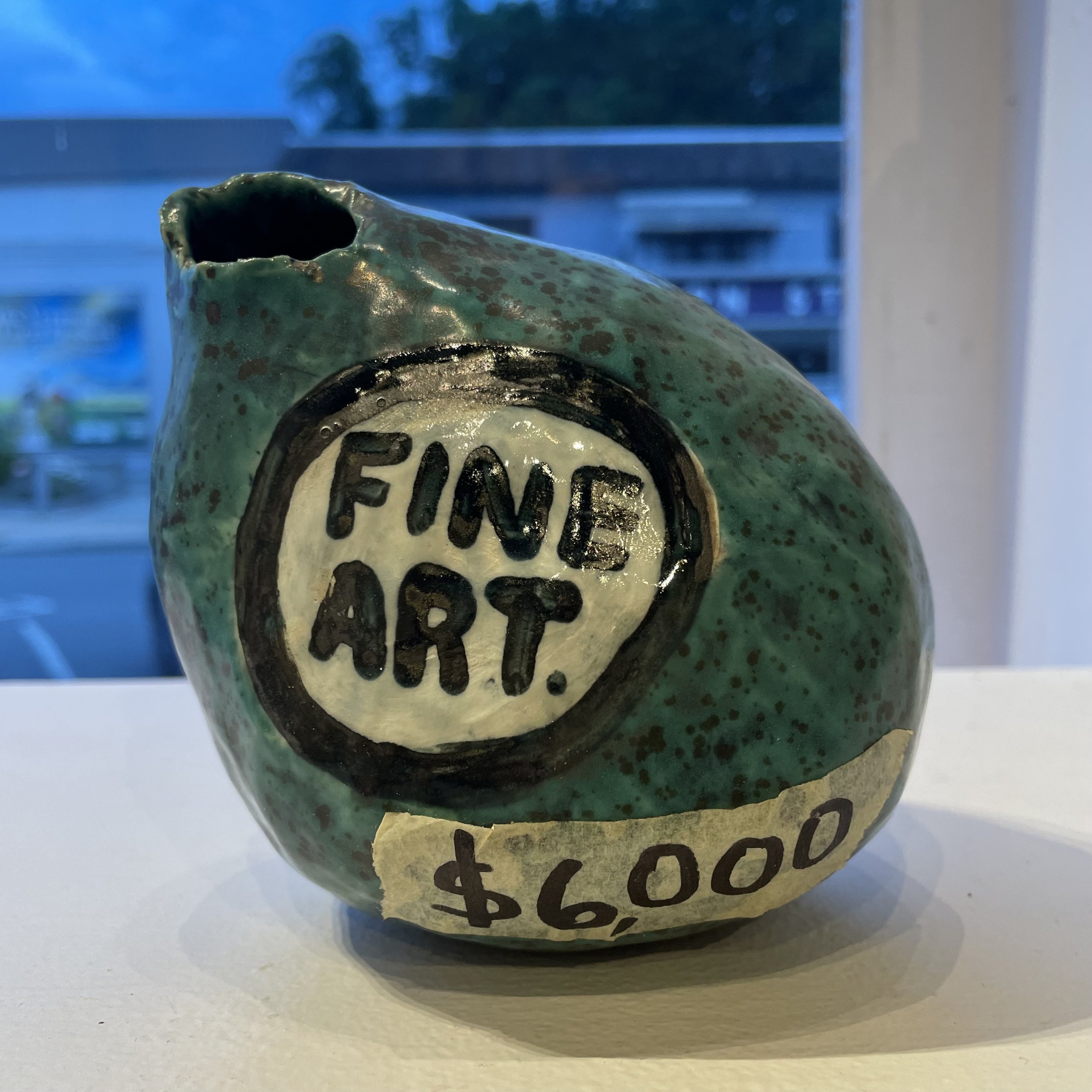 Fine art. It's an Heirloom. $6,000
6 x 4 x 6
2019
$5,999.95