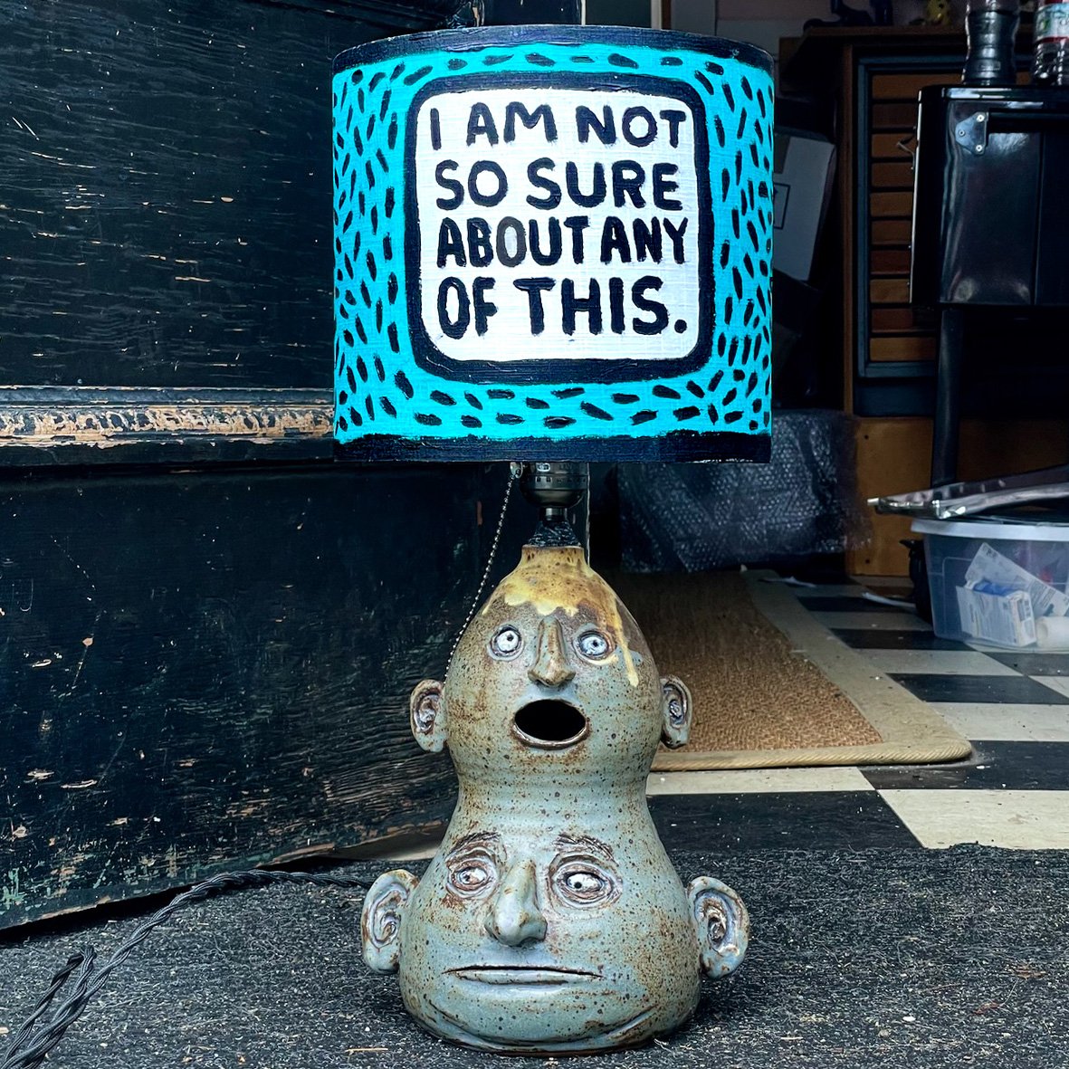 Lamp: I am not so sure about any of this.
19 x 9 x 9
2025
$