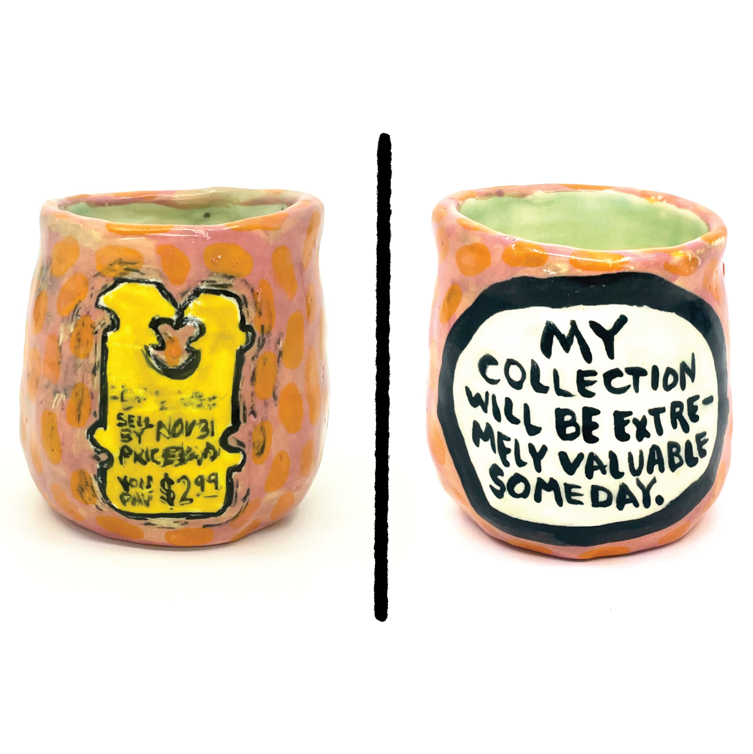 My collection will be extremely valuable someday.
3 x 3 x 3
2022
$