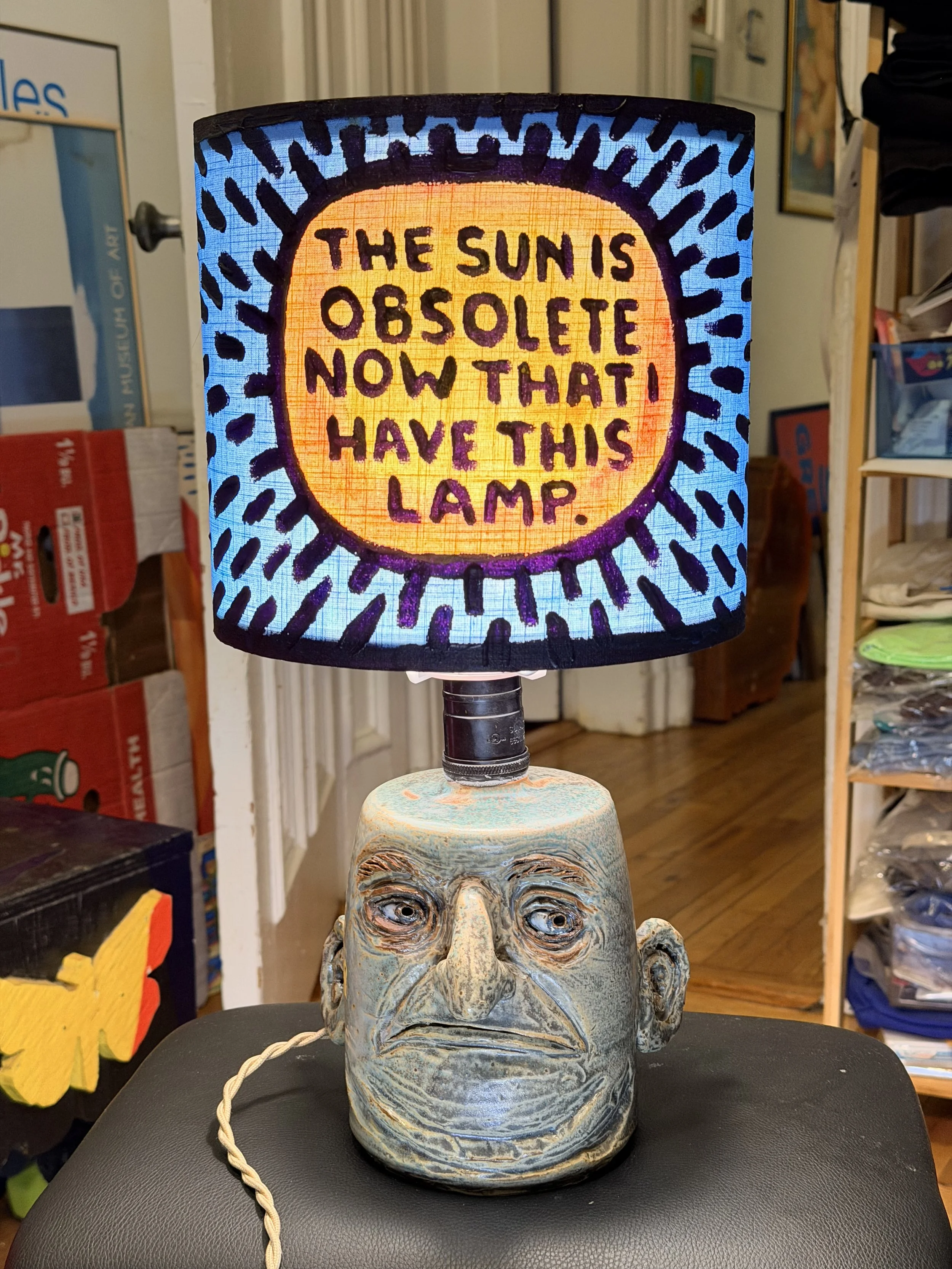 The sun is obsolete now that I have this lamp.